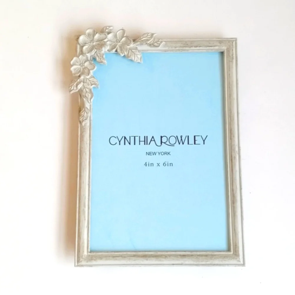 Shabby Chic White Washed/ Aged Sea Foam Green Shabby Chic Picture Frame Set of 3